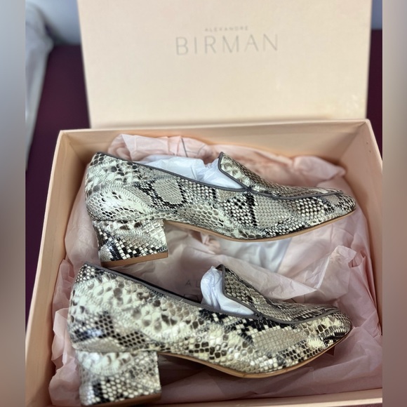 Alexandre Birman exotic short heel size 37 BNIB - Picture 3 of 4